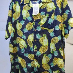 RSS Surf 100% Cotton Hawaiian Pocketed Shirt